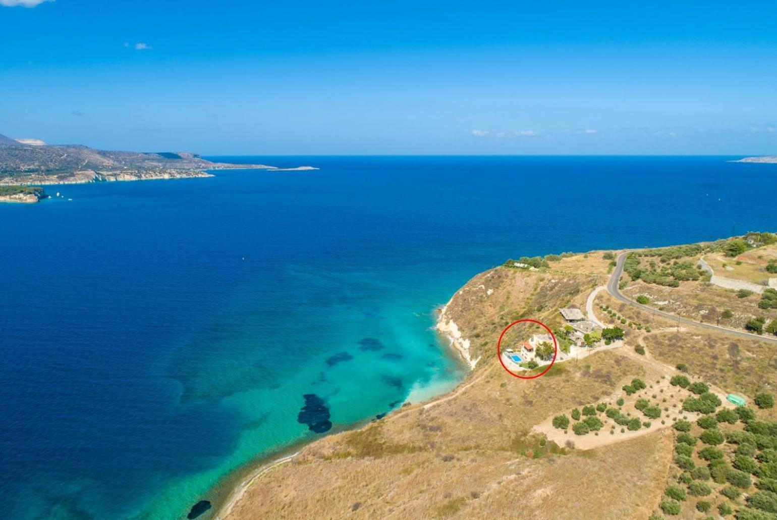 Souda Bay View Villa Kalami  Ngoại thất bức ảnh